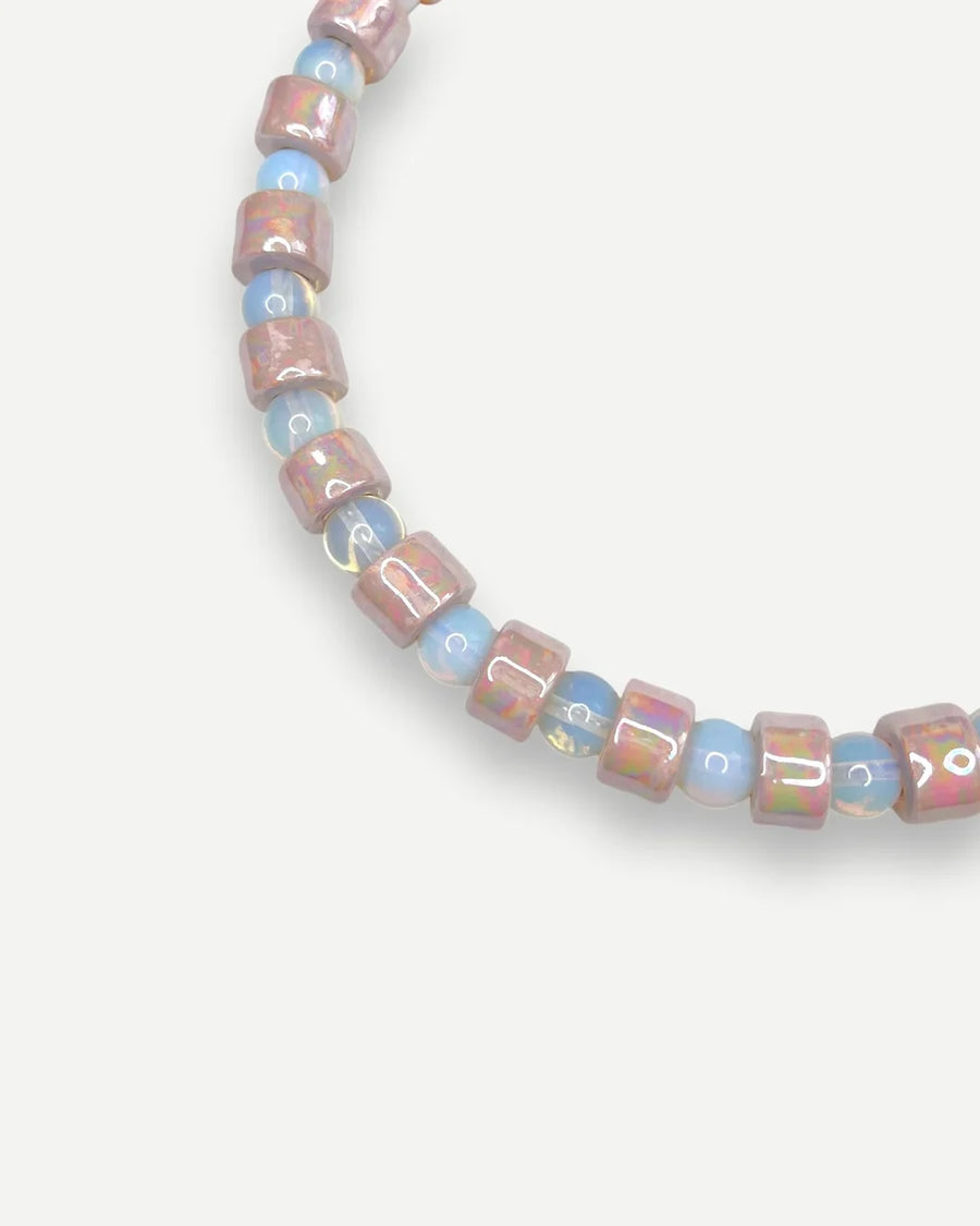 Quartz and Opalite Sundry Necklace