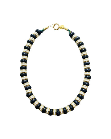 holst and lee Semi Precious Necklace Blue Goldstone