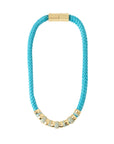 holst and lee Skinny Classic Necklace Turquoise