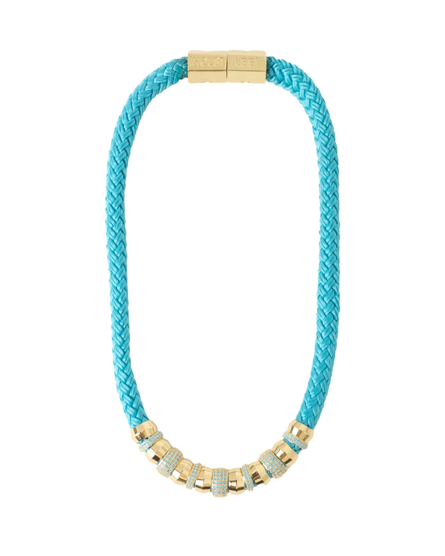 holst and lee Skinny Classic Necklace Turquoise