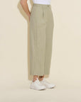 holzweiler cyra trousers green pants on figure side