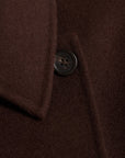 holzweiler Felsa Wool Peacoat dark brown detail