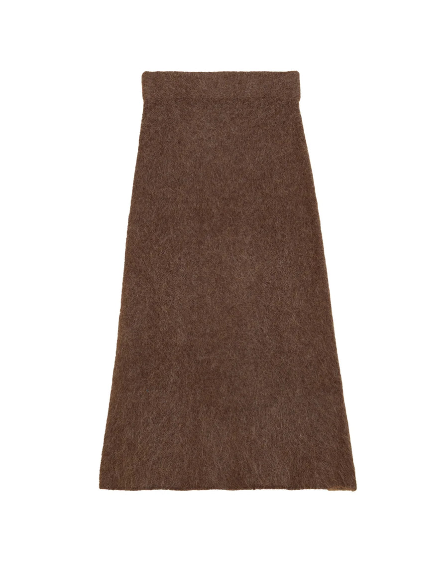 holzweiler Fure Fluffy Skirt dark brown