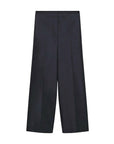 joseph Soft Cotton Silk Thurlow Trousers navy blue