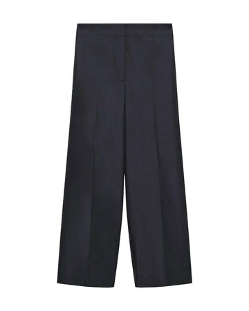 joseph Soft Cotton Silk Thurlow Trousers navy blue