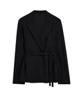 joseph Wool Voile Haxo Jacket black