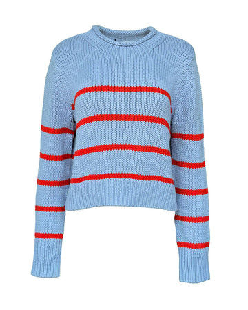 la ligne Mini Marina Sweater Blue/Red
