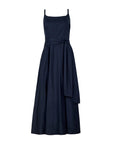 la ligne clementine dress midnight navy blue 