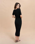 la ligne desiree dress black