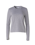 la ligne solid meredith tee gray