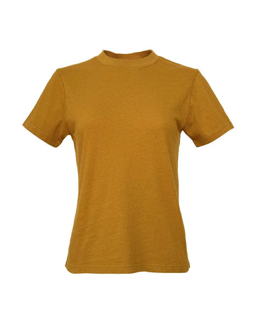 La Ligne molly tee mustard yellow