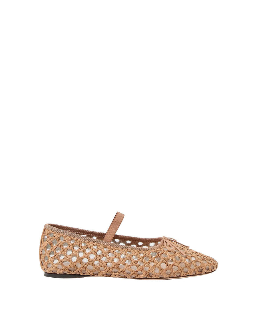 loeffler randall leonie soft ballet flat brown sandal