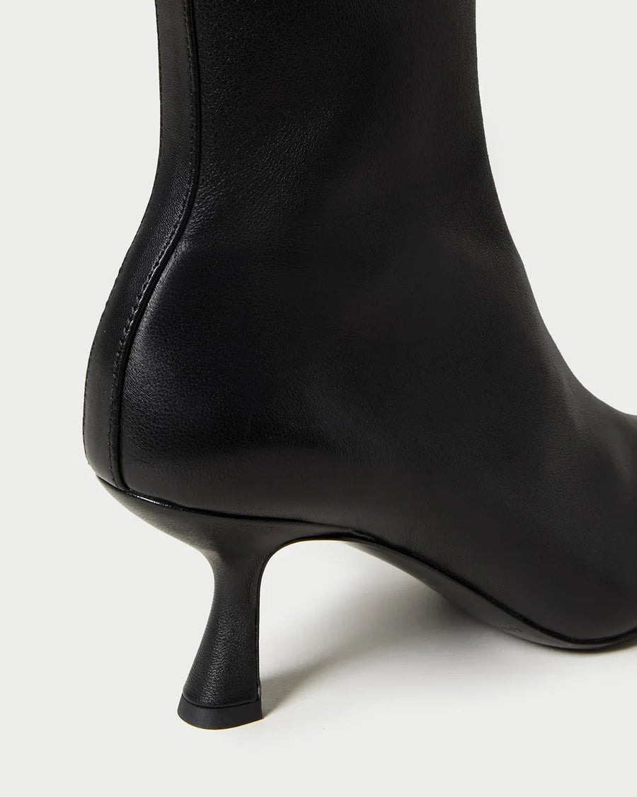 loeffler randall Thandy Curved Heel Boot black back