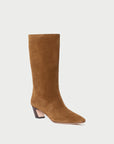 loeffler randall Cleo Kicked Heel Calf Boot cacao brown side