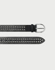 loeffler randall saac Studded Belt Black Silver