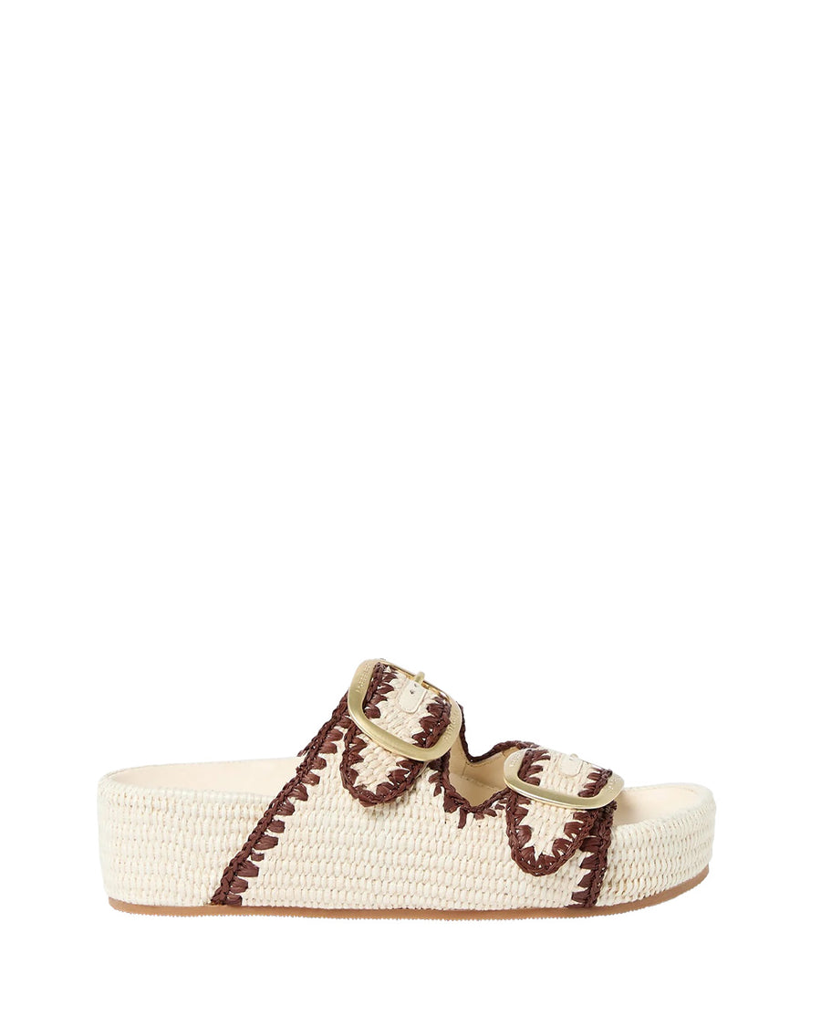 loeffler randall theo sandal cream and brown