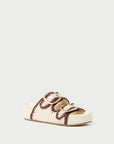 loeffler randall theo sandal cream and brown