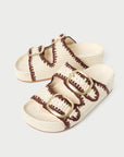 loeffler randall theo sandal cream and brown