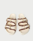 loeffler randall theo sandal cream and brown