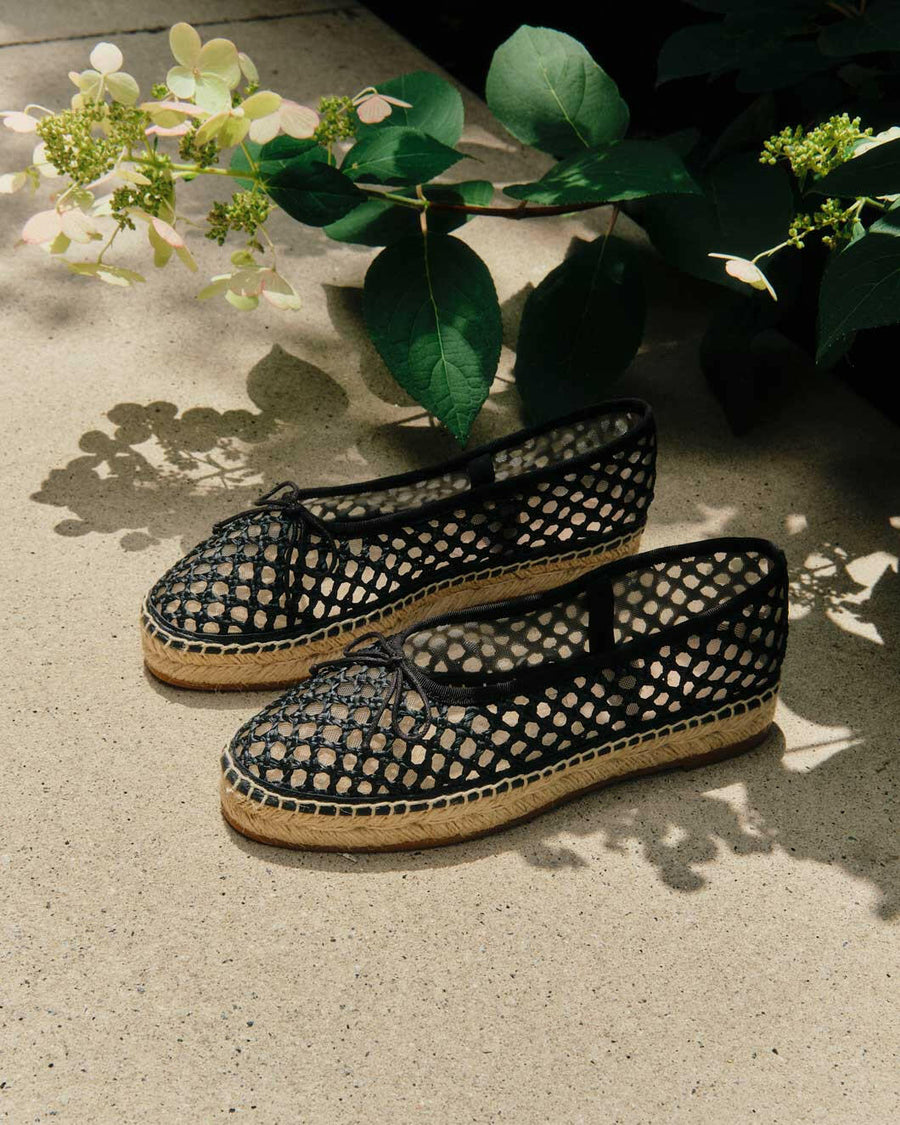 Loeffler randall crochet flats