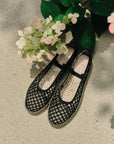 Loeffler randall Kayla espadrille crochet in Black