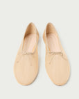 loeffler randall landon mesh ballet flat caramel beige