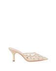 loeffler randall paloma cream and crystal mesh mule