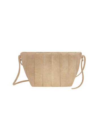 maeden Boulevard Bag Suede Natural tan