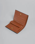 marni billfold with coin purse blue, white, and brown