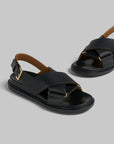 marni Fussbett Sabot sandal black