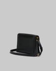 marni Black Leather Trunkaroo Medium Shoulder Bag back