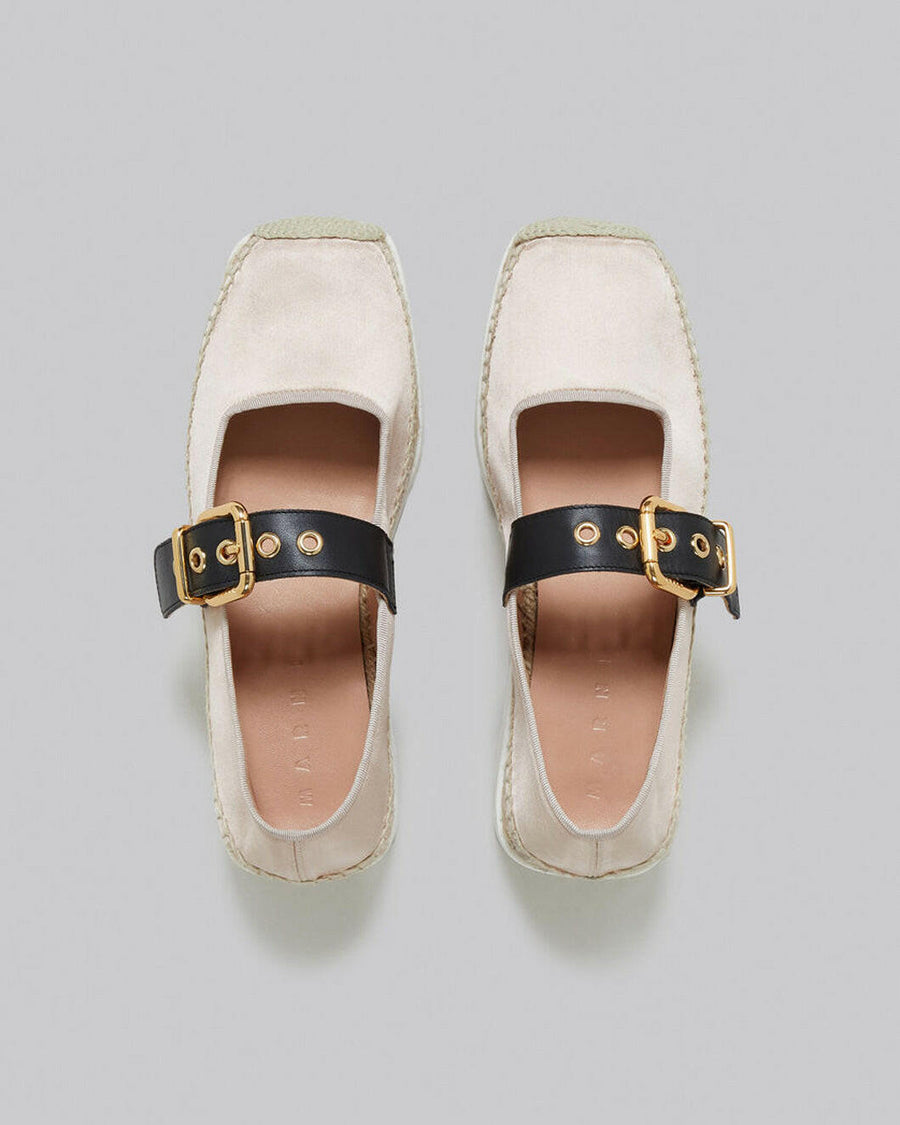 marni pink satin petal espadrillas mary jane