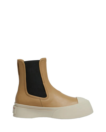 marni chelsea boot cream and tan