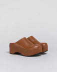 marni chunky sabot clog brown