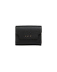 marni trifold wallet black