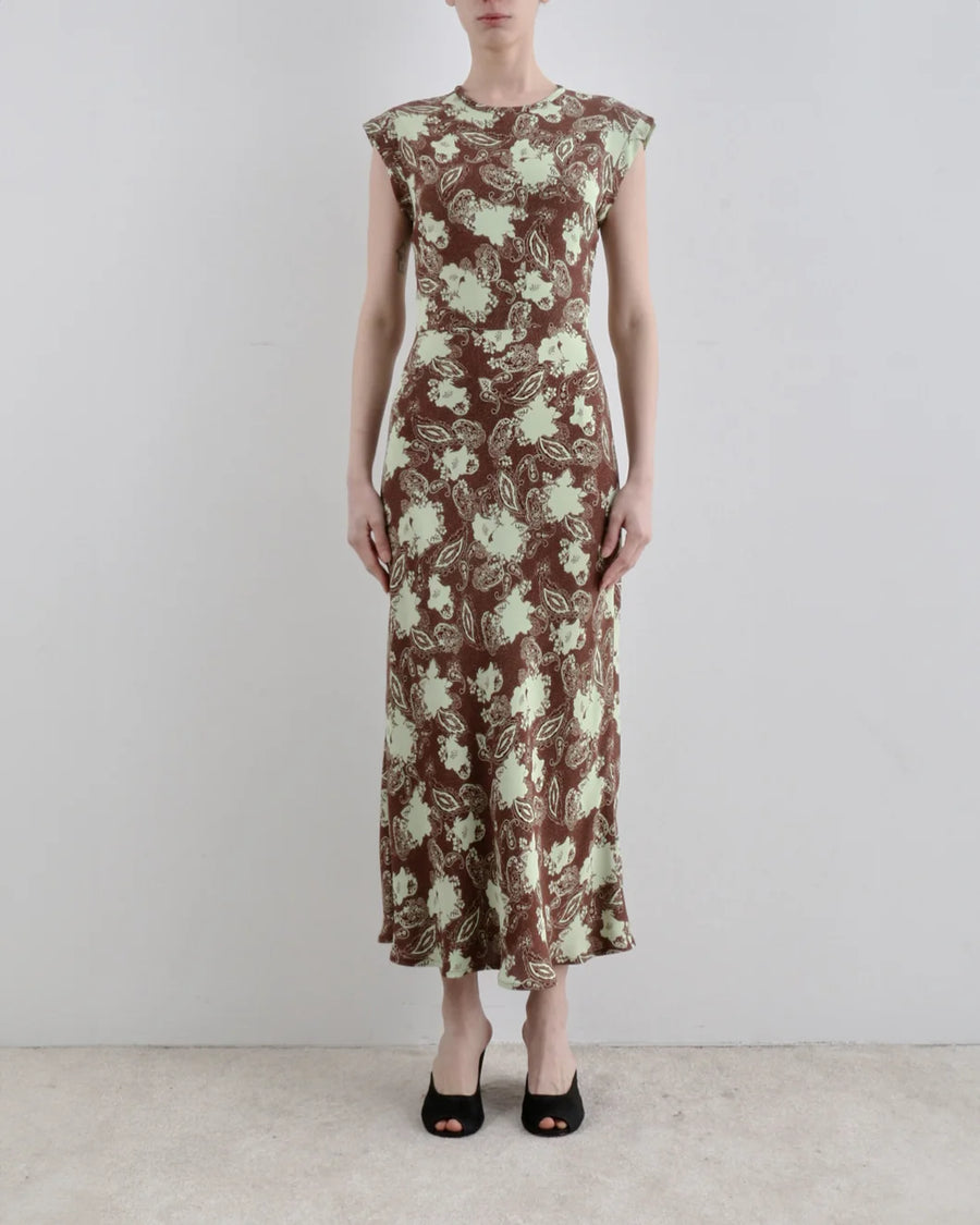 rachel comey adri dress brown on figure front