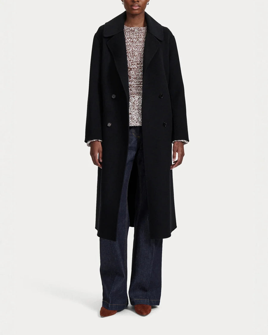 rachel comey axel coat black on figure front