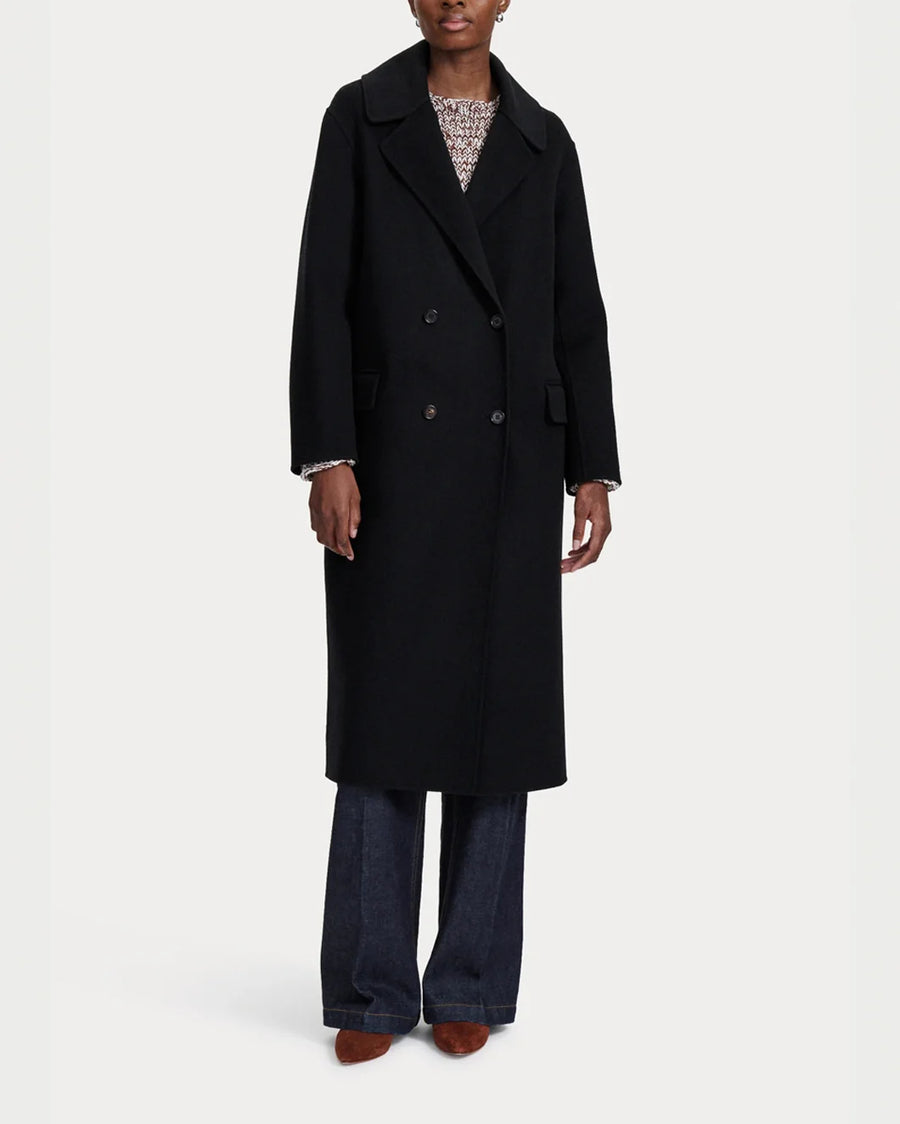 rachel comey axel coat black on figure front