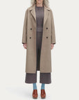 rachel comey axel coat brown figure front