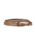 rachel comey Double Wrap Thin Estate Belt bronze