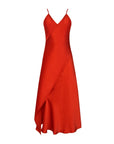 rachel comey granger dress tomato red 