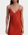 rachel comey granger dress tomato red on figure front