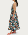 rachel comey marika dress blue floral on figure side