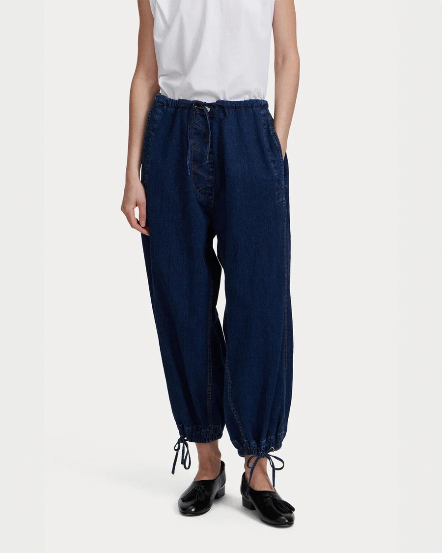 rachel comey mona pant dark indigo on figure front