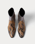 rachel comey Winnie Boot latte snake print pair top