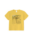 redone classic tee beach please yellow front