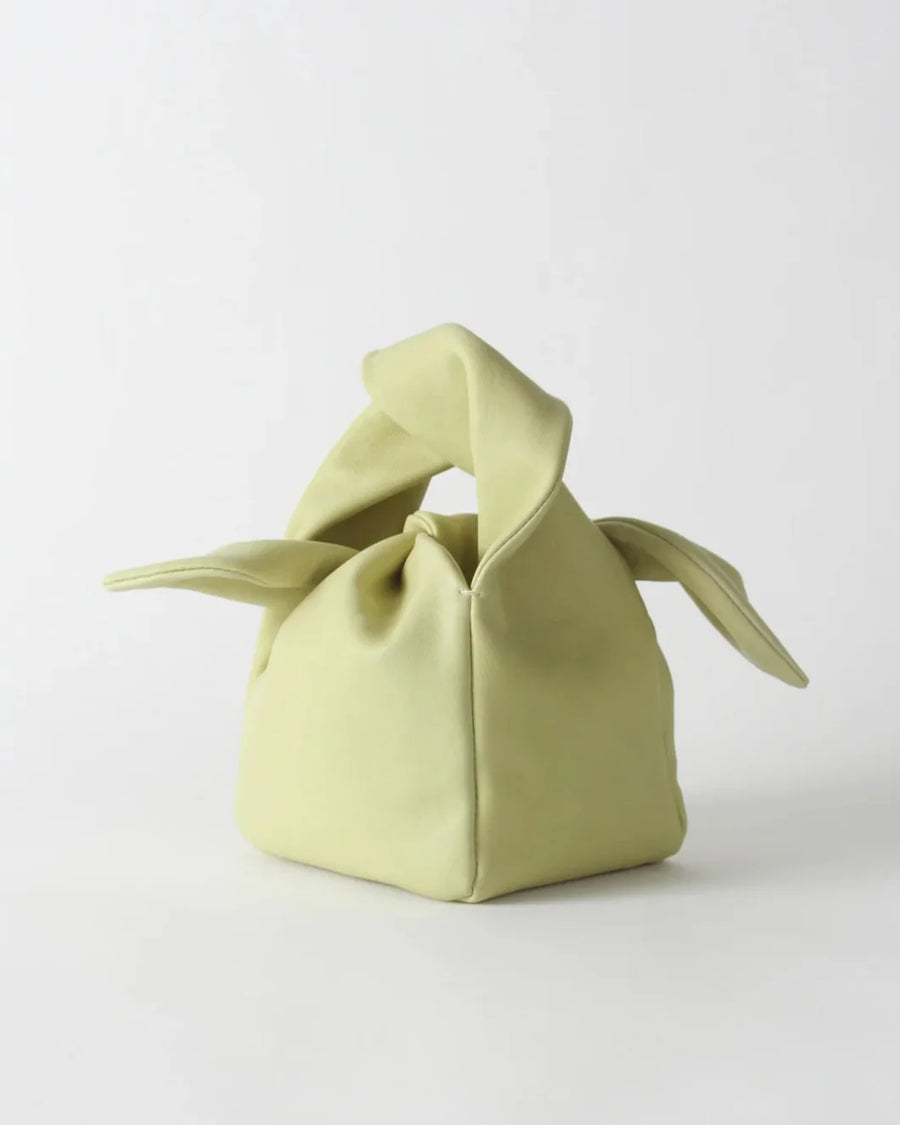 rejina pyo lena bag leather apple green back