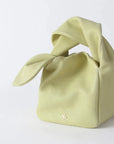 rejina pyo lena bag leather apple green front detail