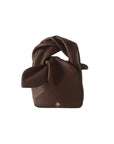 rejina pyo leather Lena Bag Cappucino brown front