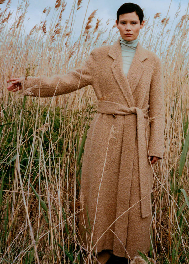 classic tan coat tailored coats wool fall winter 2023